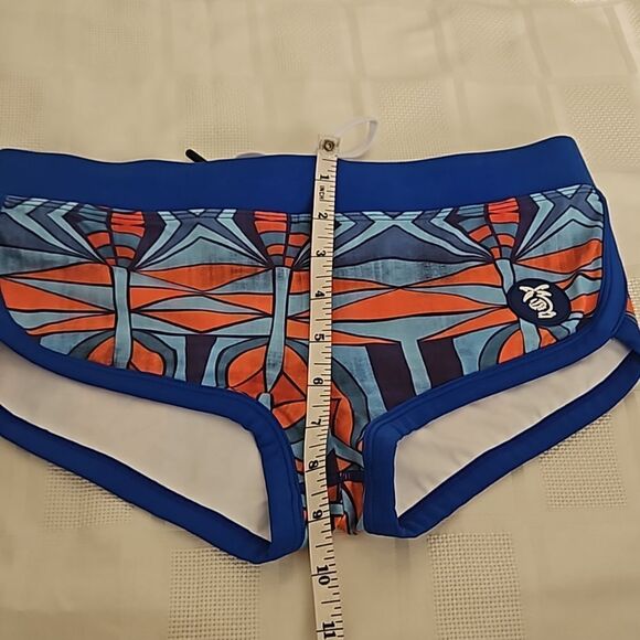 VB Rags Women's Volleyball Shorts Large Blue - Picture 10 of 16